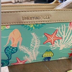 Spartina 449 Ocean Print Purse